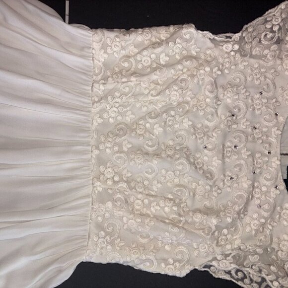 NWT French Connection Maui Lace Fit & Flare Dress 8 Bridal Graduation Shower - Picture 9 of 13